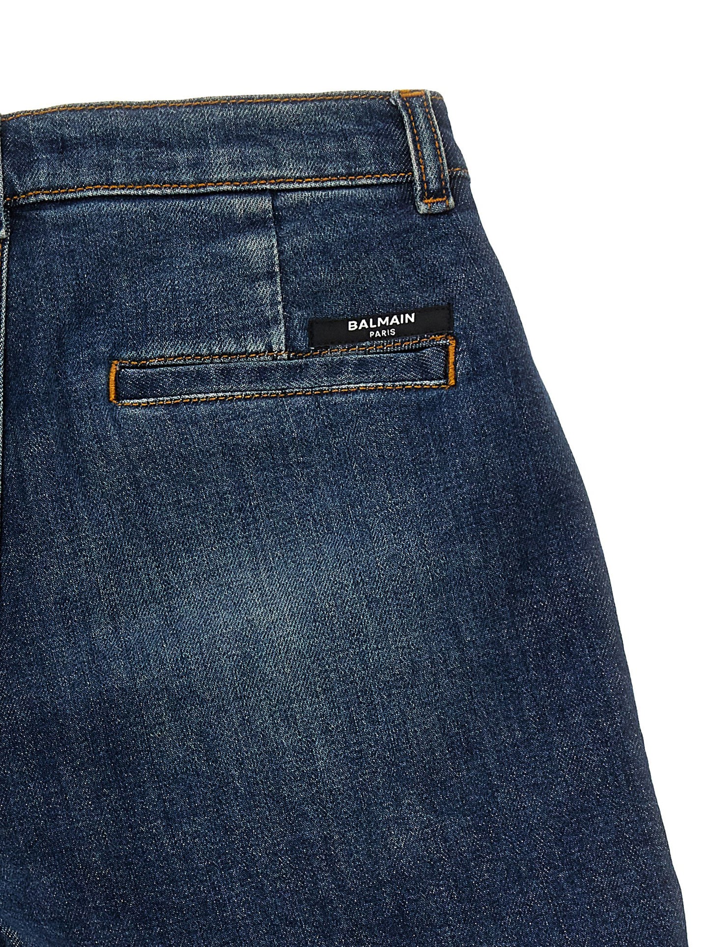 Denim shorts Bermuda, short