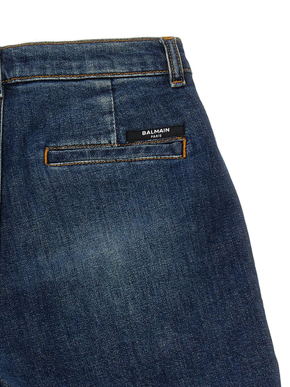 Denim shorts Bermuda, short