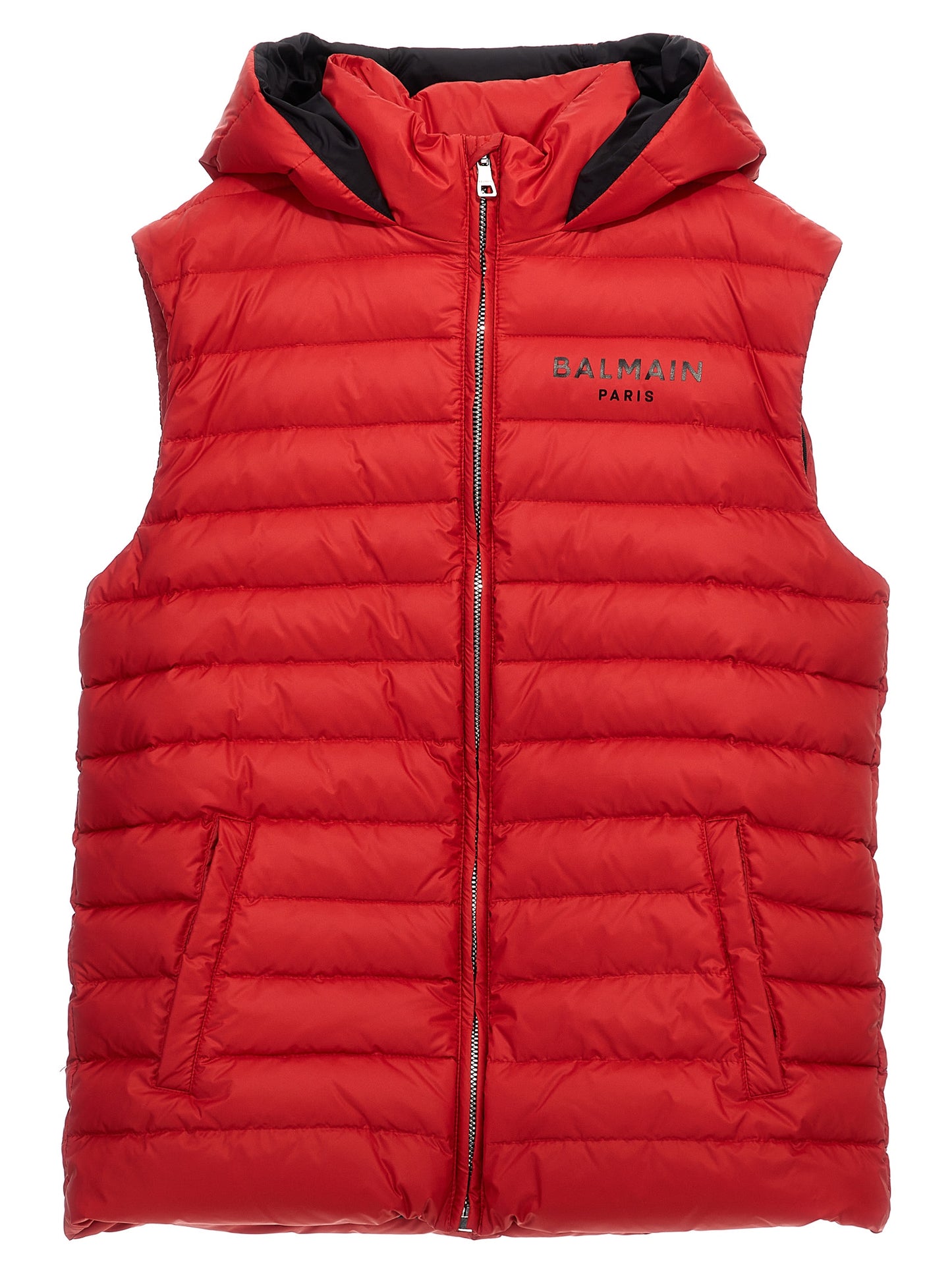 Long logo print down jacket Down jacket, Parka, Casual jackets