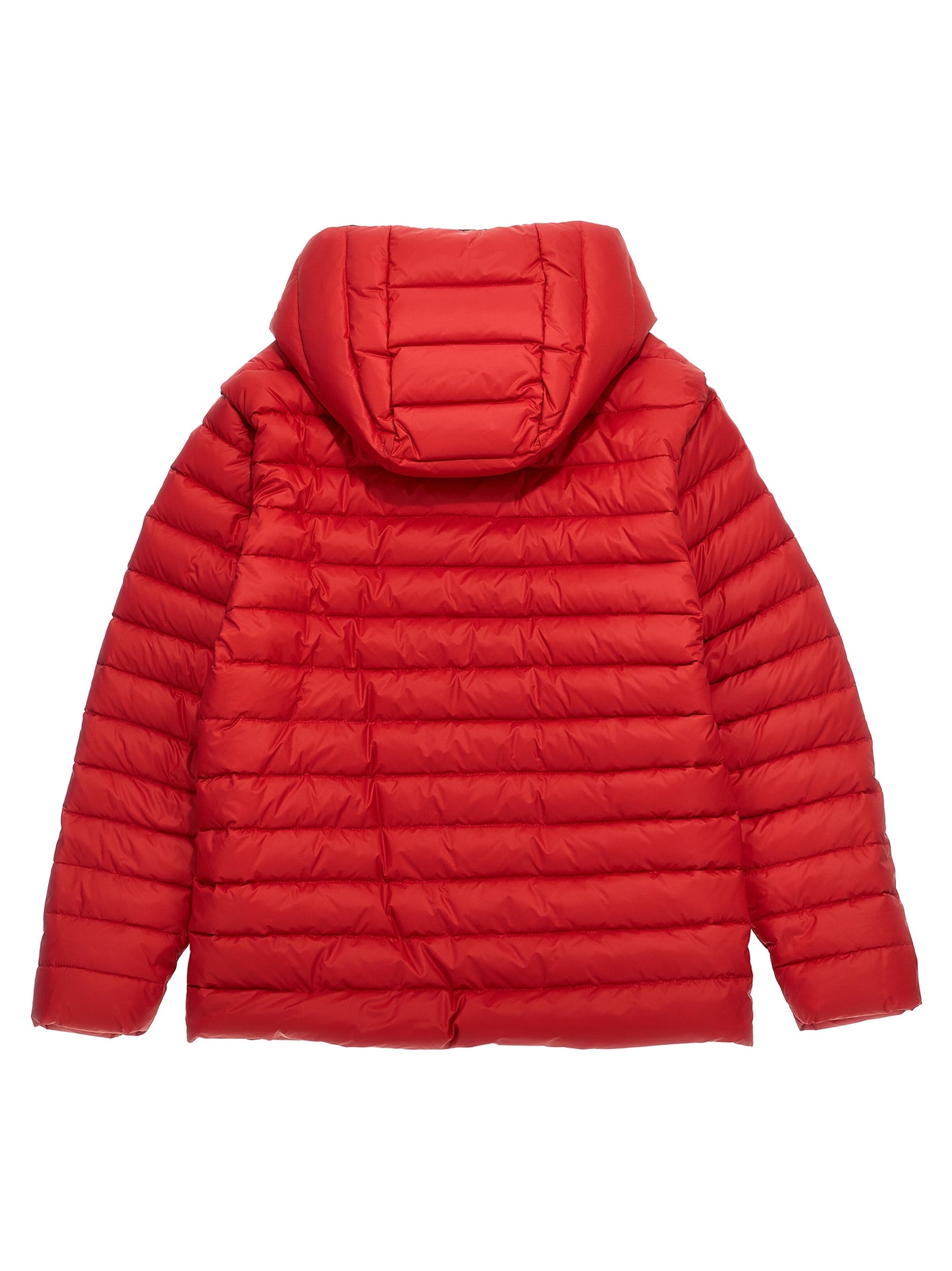 Long logo print down jacket Down jacket, Parka, Casual jackets