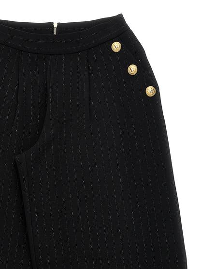 Lurex pinstriped pants Pants