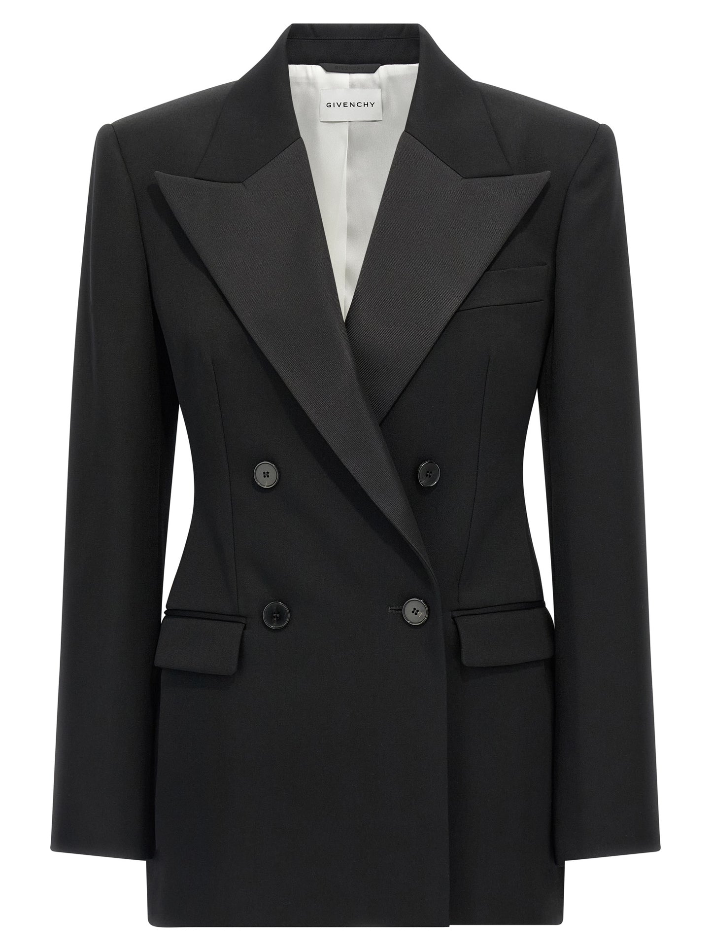 Satin lapel blazer Blazer, suits