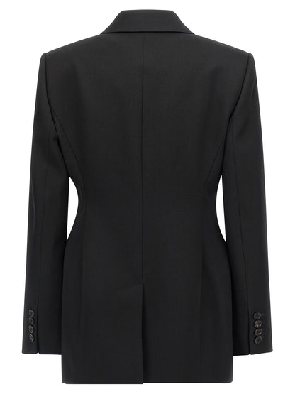 Satin lapel blazer Blazer, suits