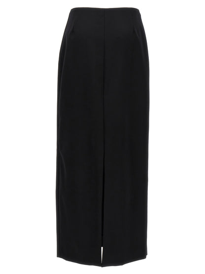 Long skirt back slit Skirts