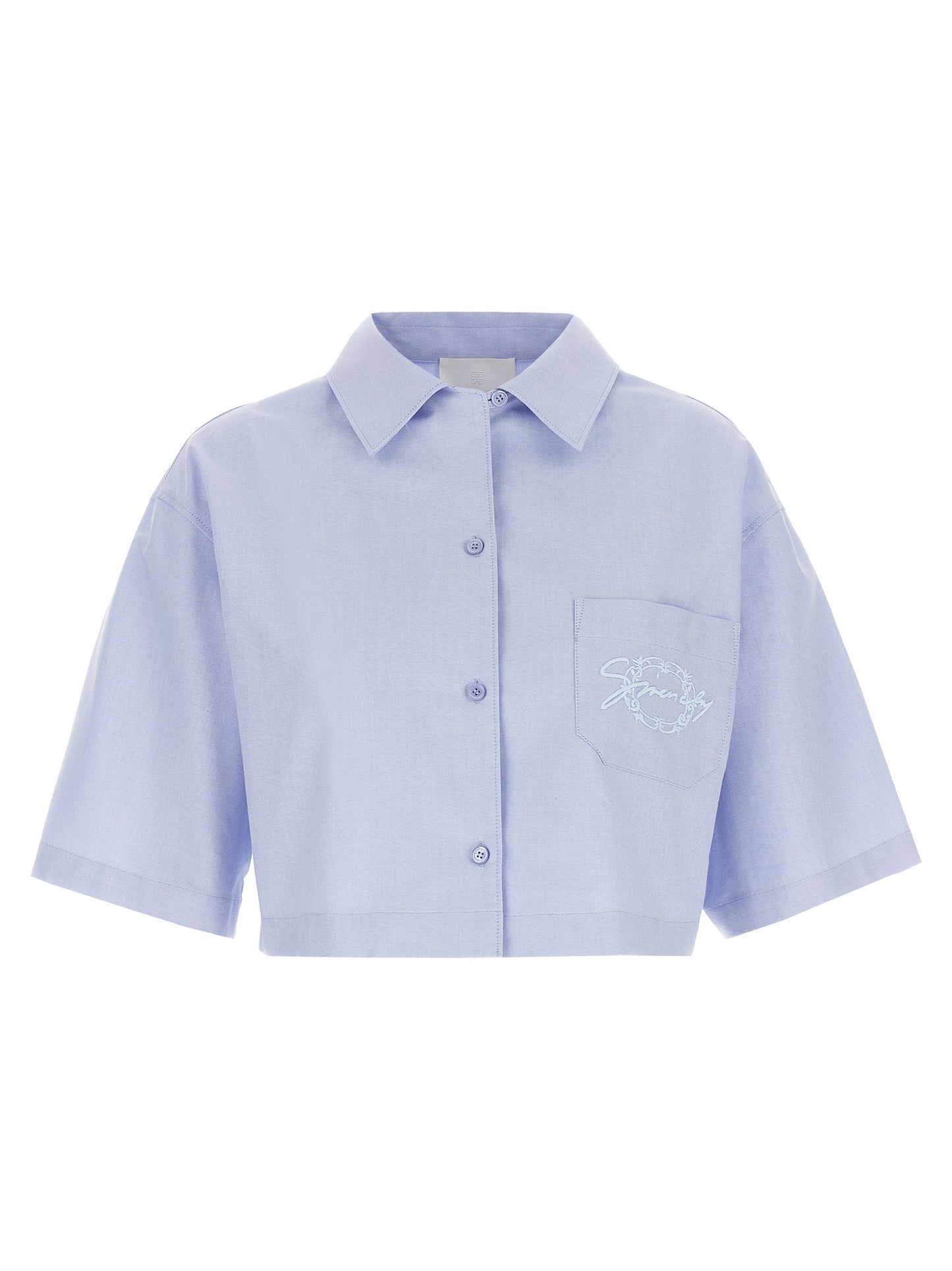 Logo embroidery shirt Shirt, blouse