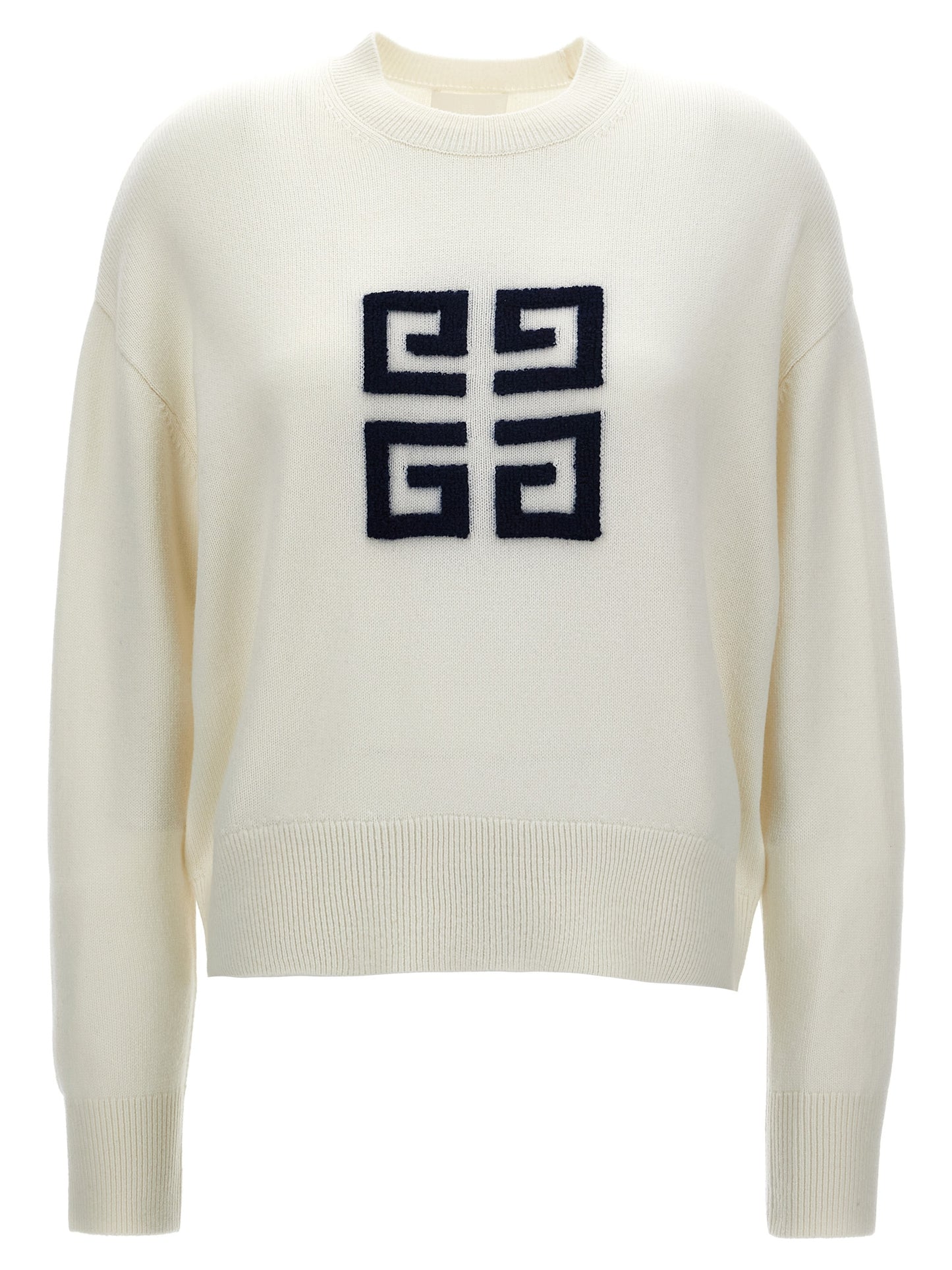 Flocked logo sweater Sweater, cardigans
