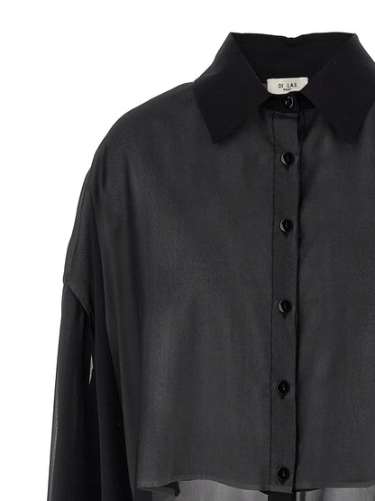 Oversize cuffs shirt Shirt, blouse