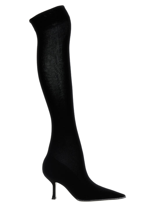 Knitted boots Boots, ankle boots