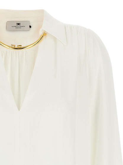 Necklace shirt Shirt, blouse