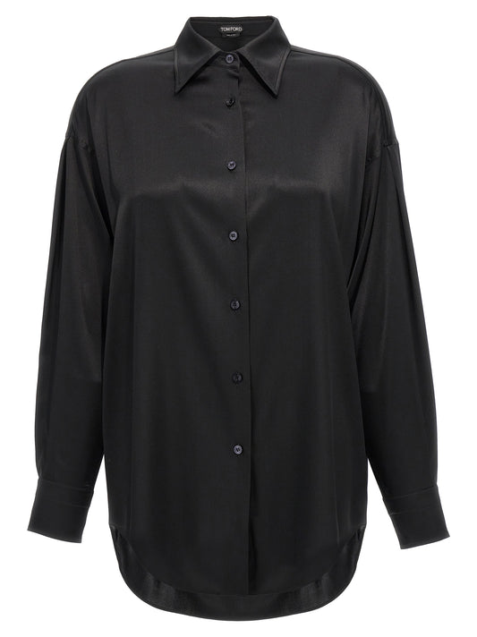 Silk satin shirt Shirt, blouse