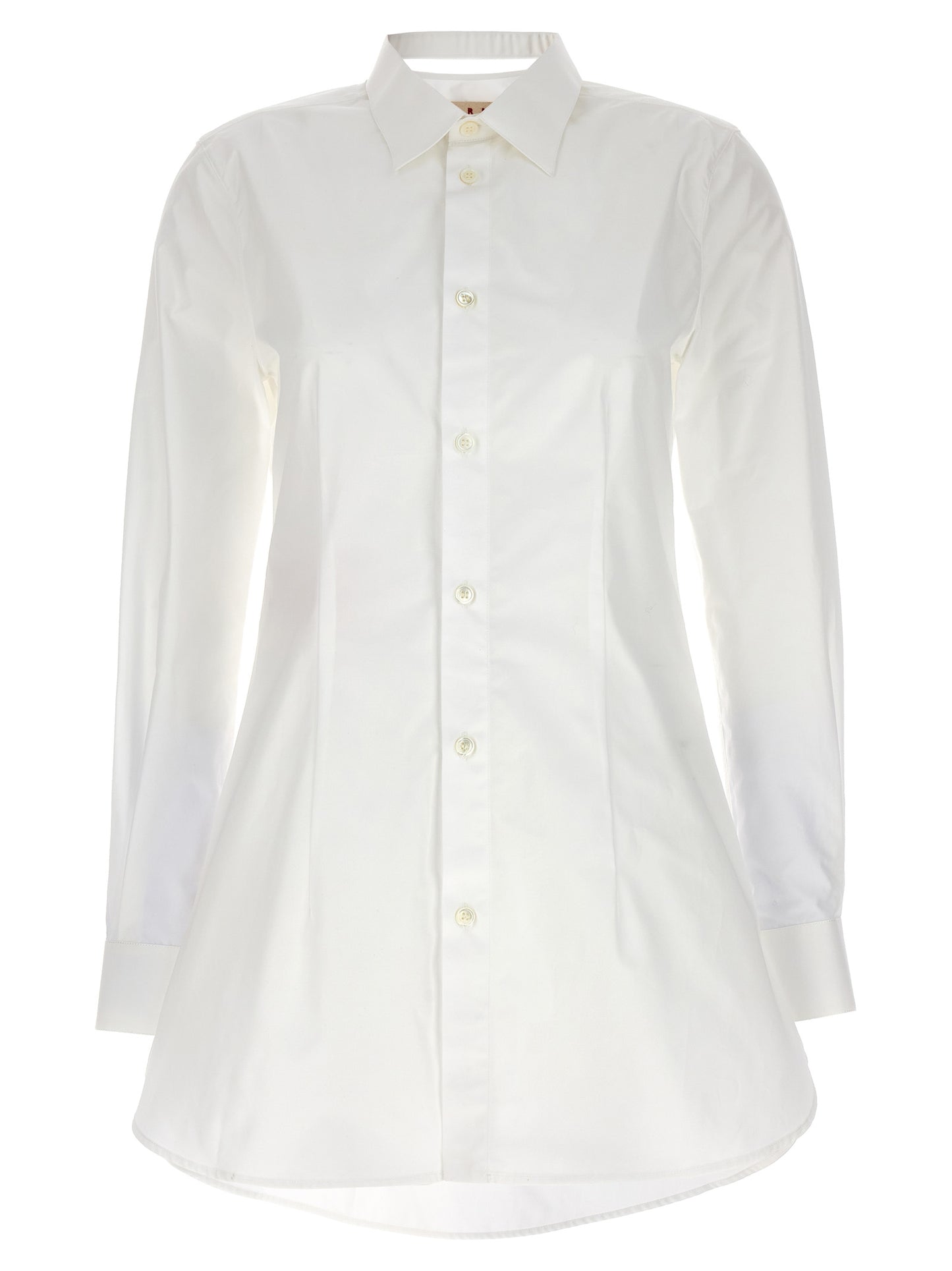 Cut-out collar shirt Shirt, blouse