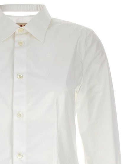 Cut-out collar shirt Shirt, blouse