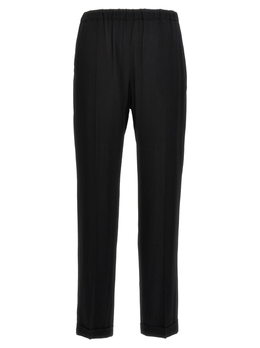Crepe georgette pants Pants