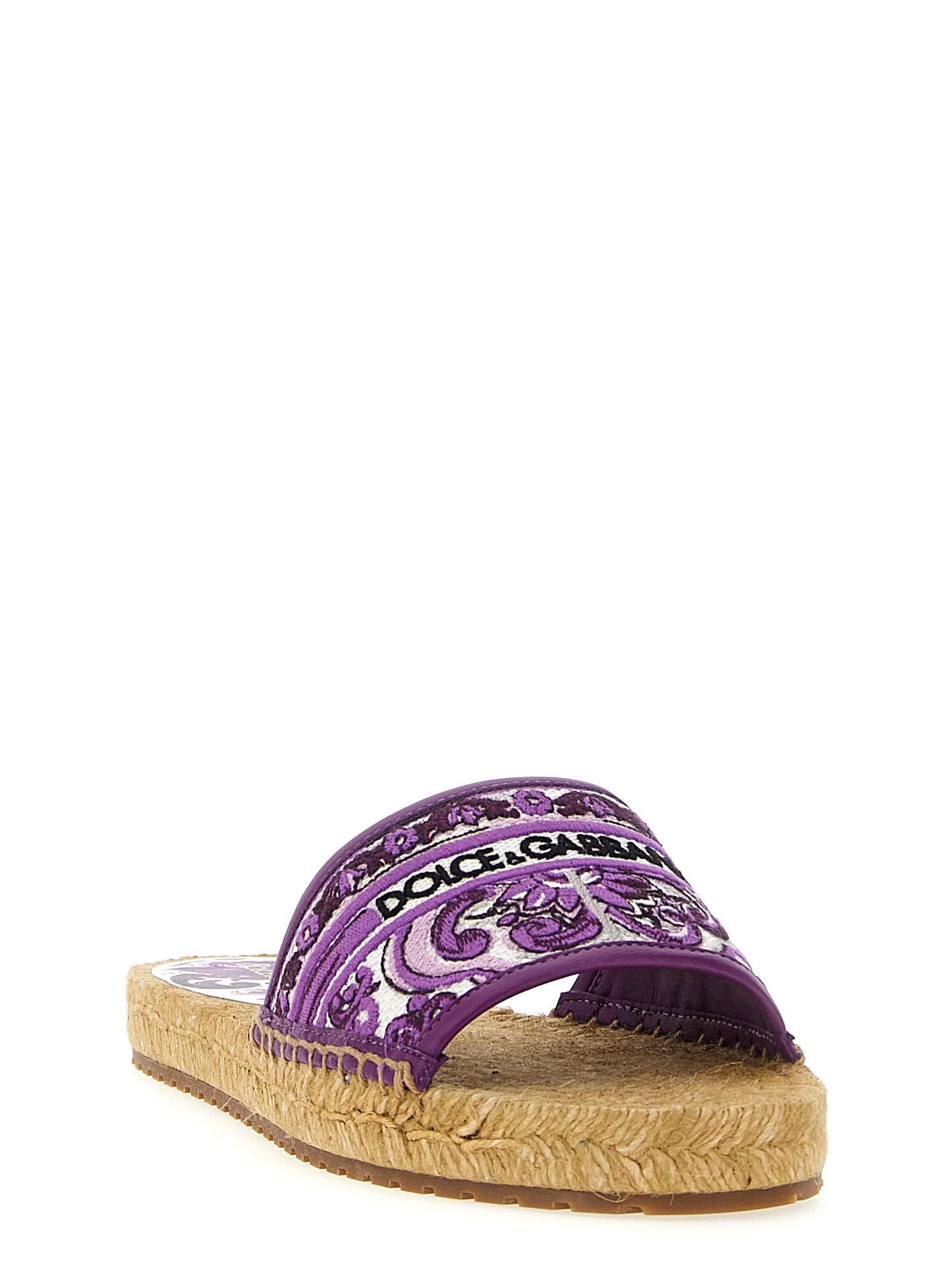 Embroidery espadrilles Sandals