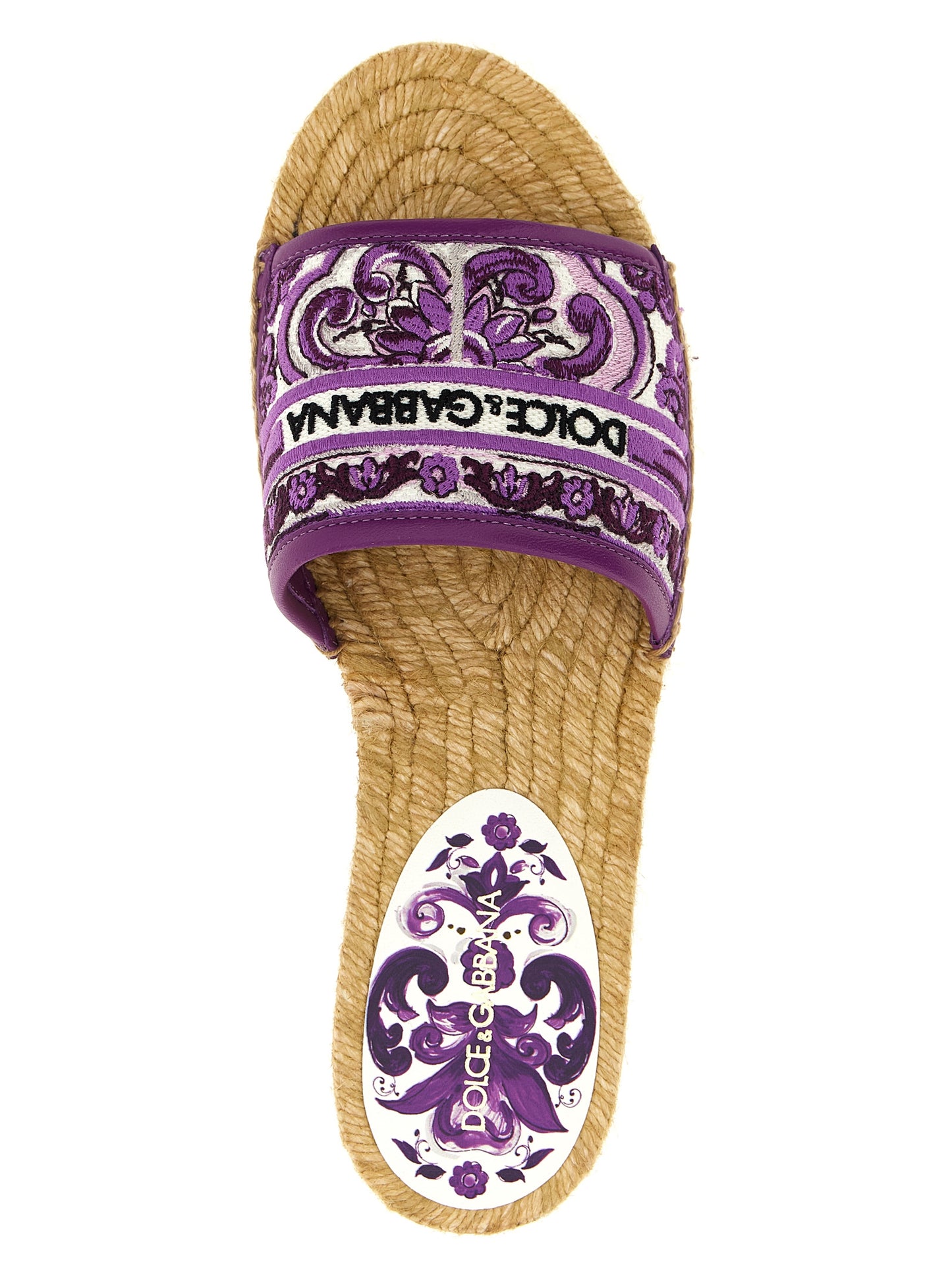 Embroidery espadrilles Sandals