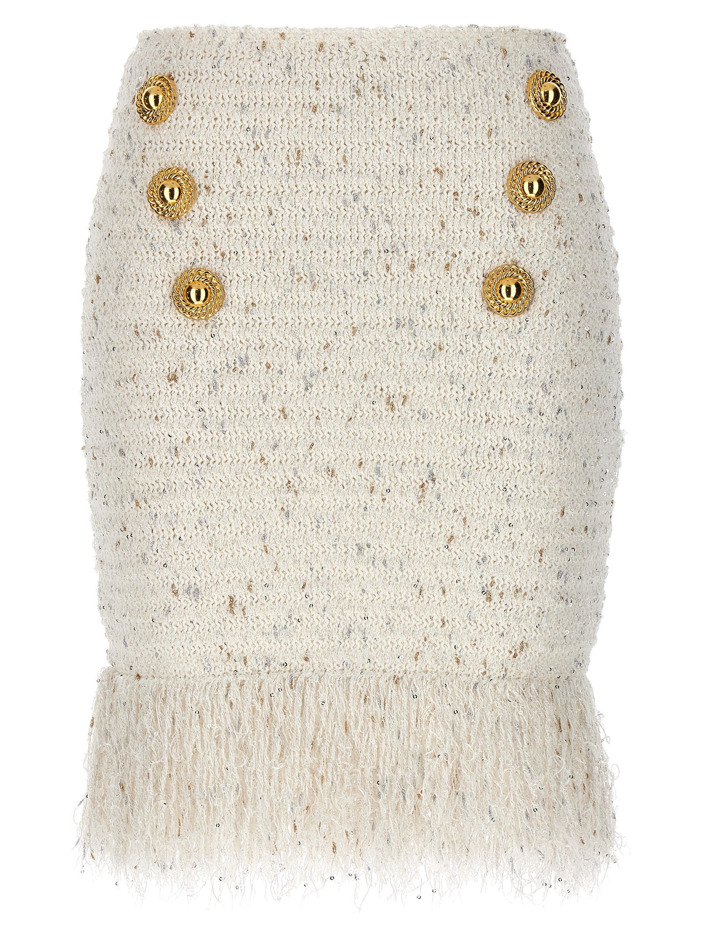 'Fringed Tweed' skirt Skirts