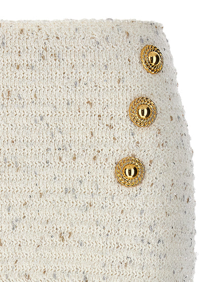 'Fringed Tweed' skirt Skirts