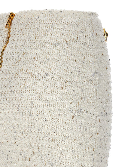 'Fringed Tweed' skirt Skirts