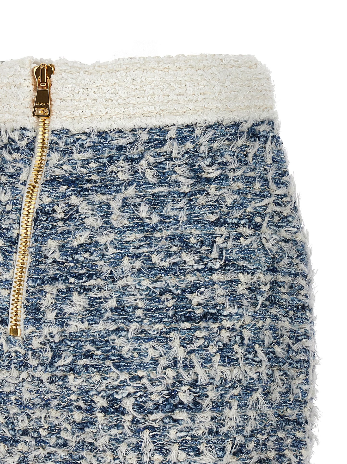 Fringed tweed skirt Skirts