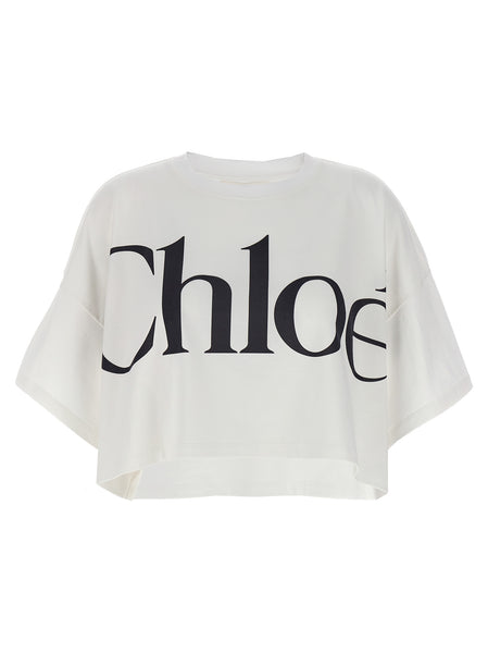 Logo crop T-shirt T-shirt