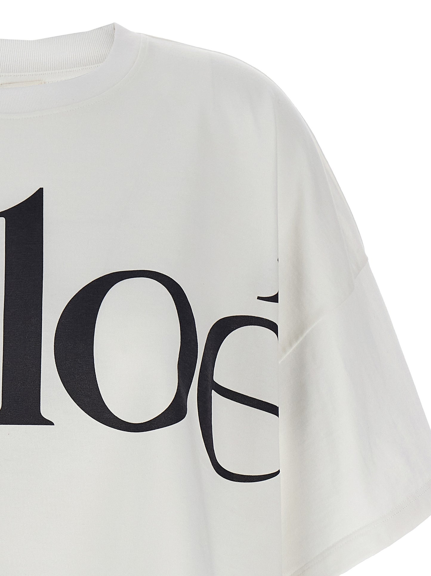 Logo crop T-shirt T-shirt