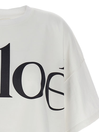 Logo crop T-shirt T-shirt