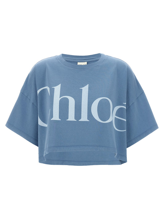 Logo crop T-shirt T-shirt