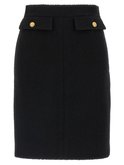 Bouclé wool skirt Skirts
