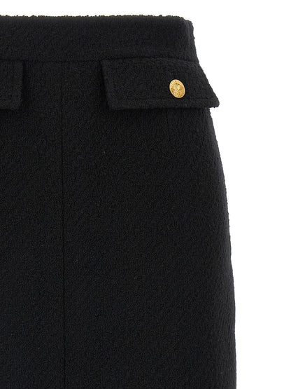 Bouclé wool skirt Skirts
