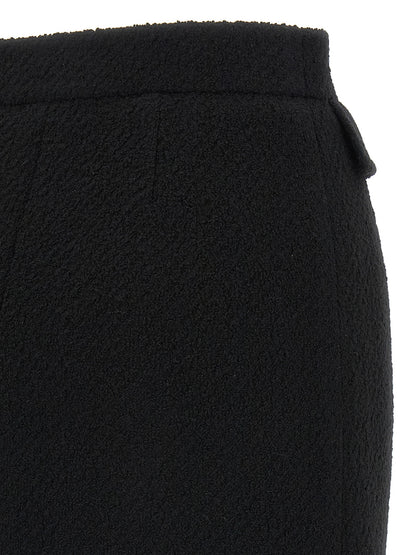 Bouclé wool skirt Skirts