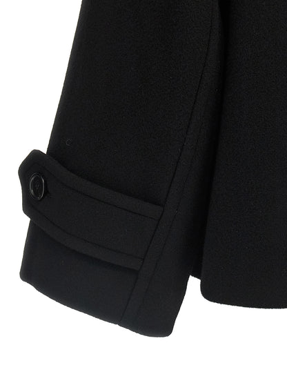 Double breasted wool coat Coats, trench coats