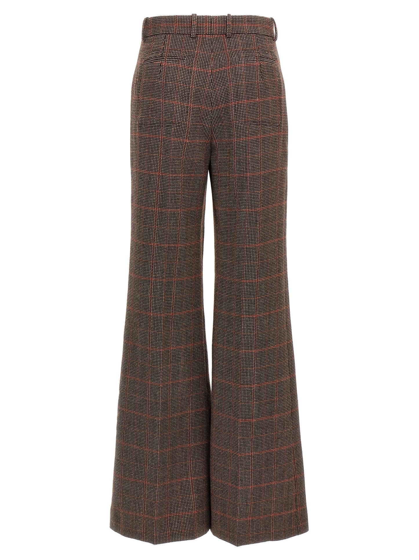 Check wool pants Pants