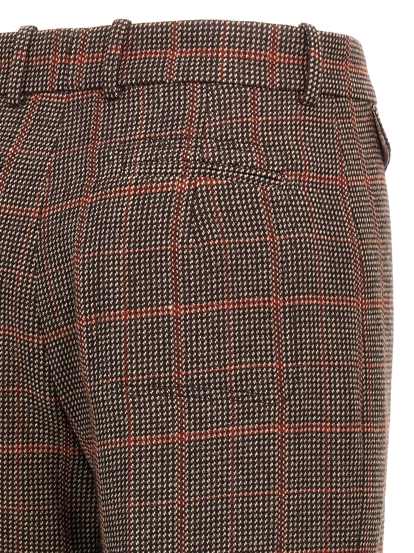 Check wool pants Pants
