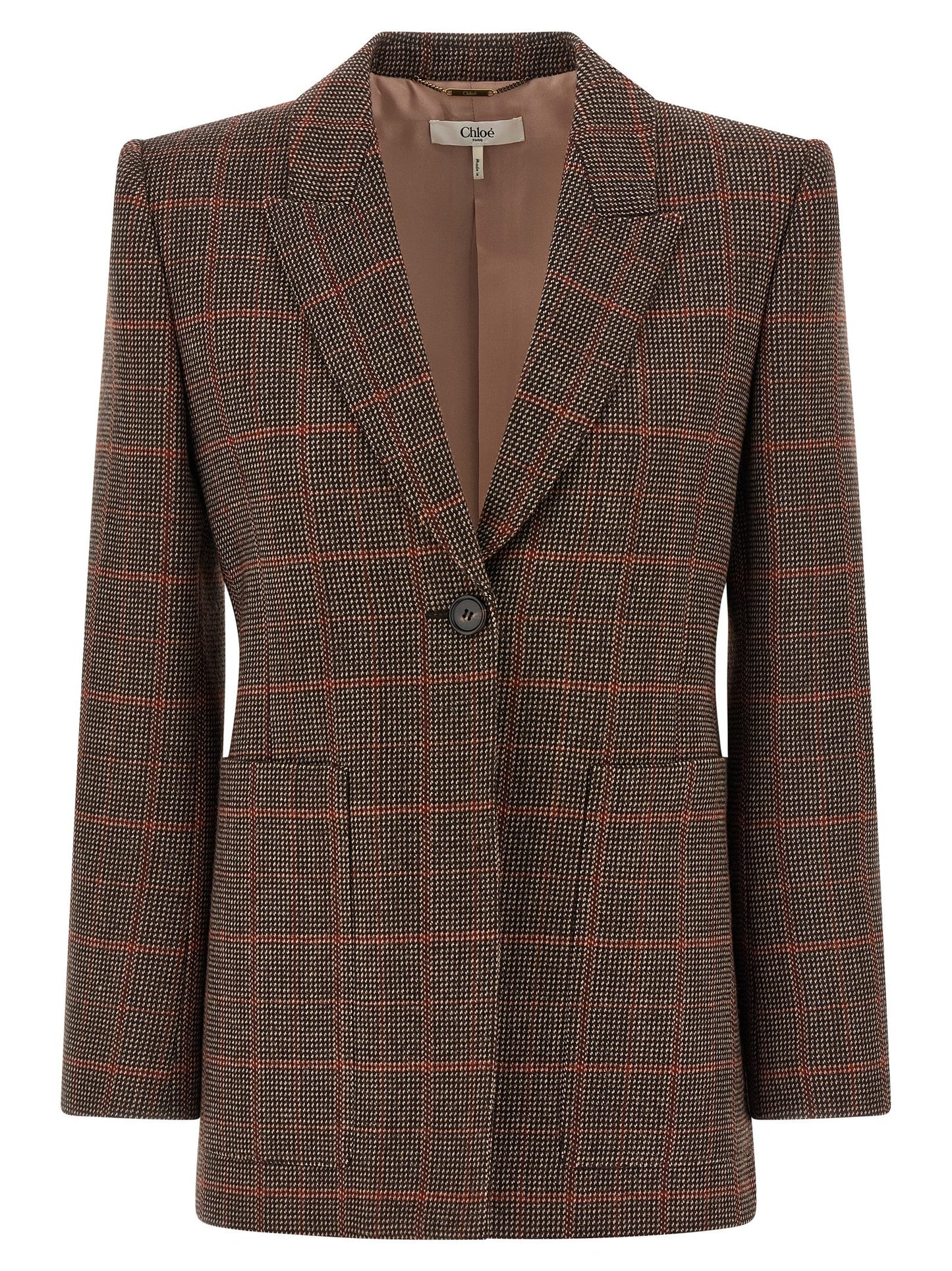 Check Wool blazer Blazer, suits