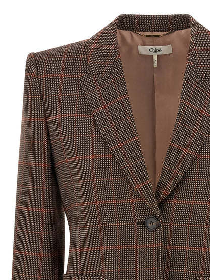 Check Wool blazer Blazer, suits