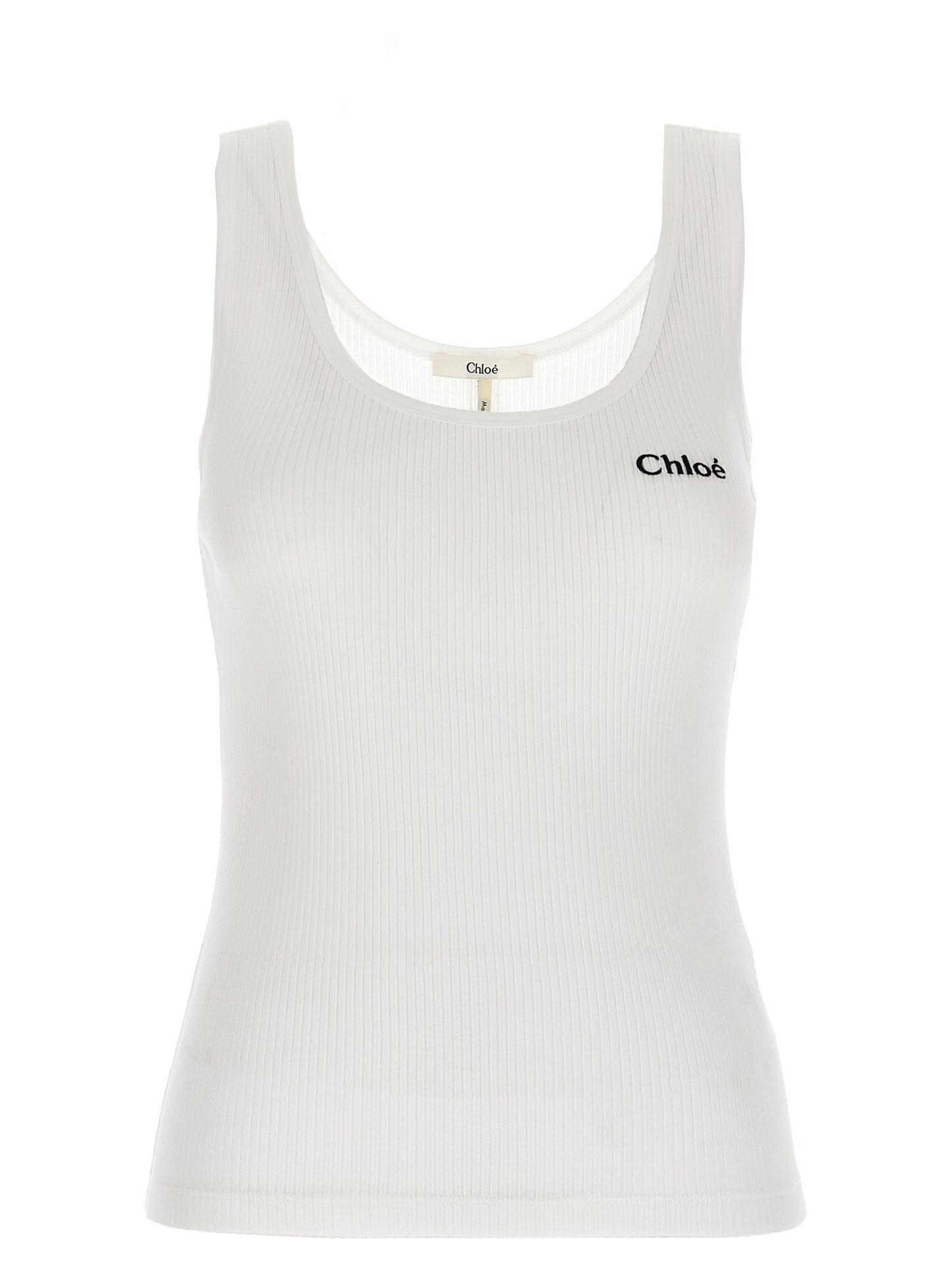 Logo embroidery top Tops