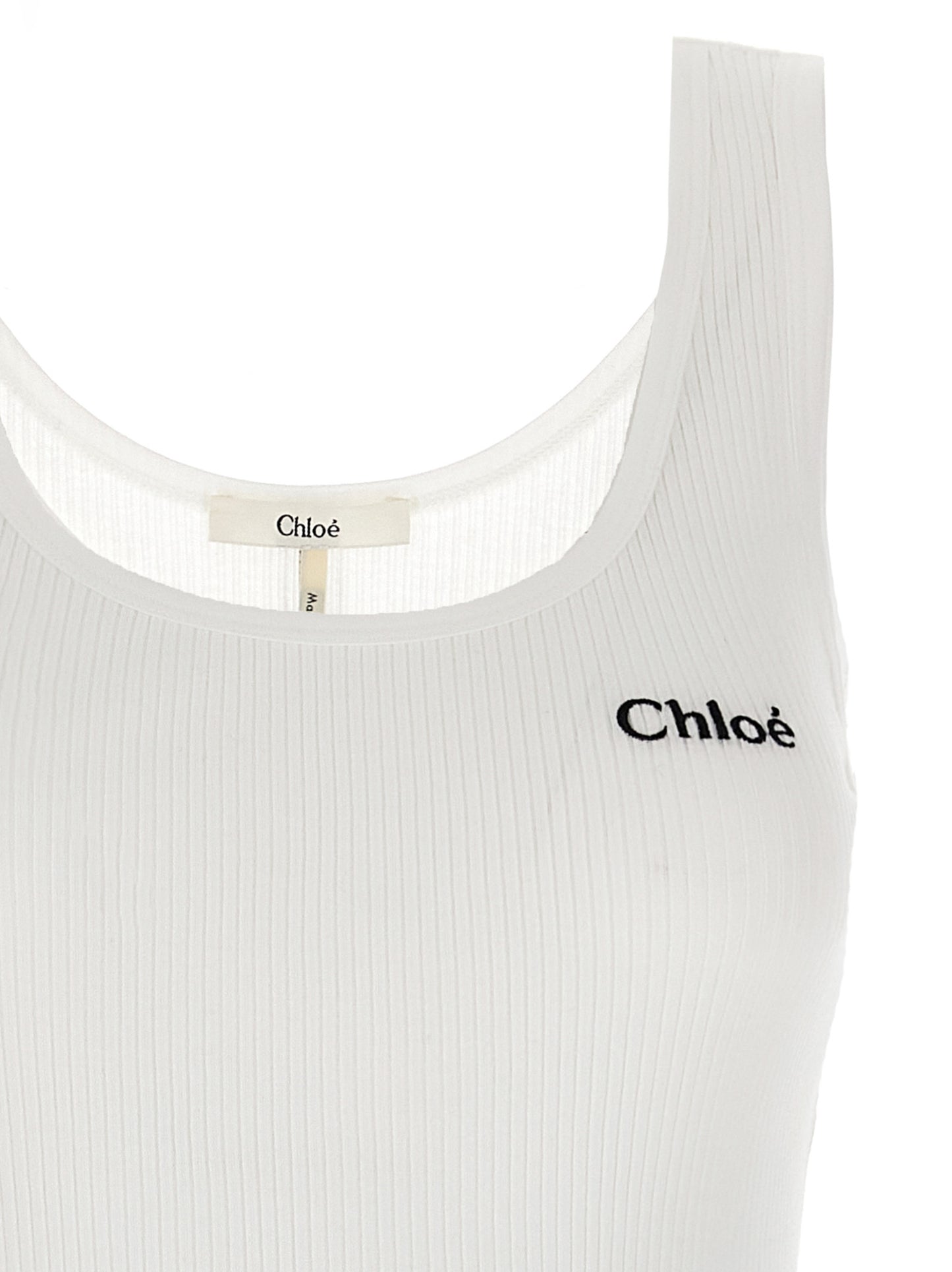 Logo embroidery top Tops