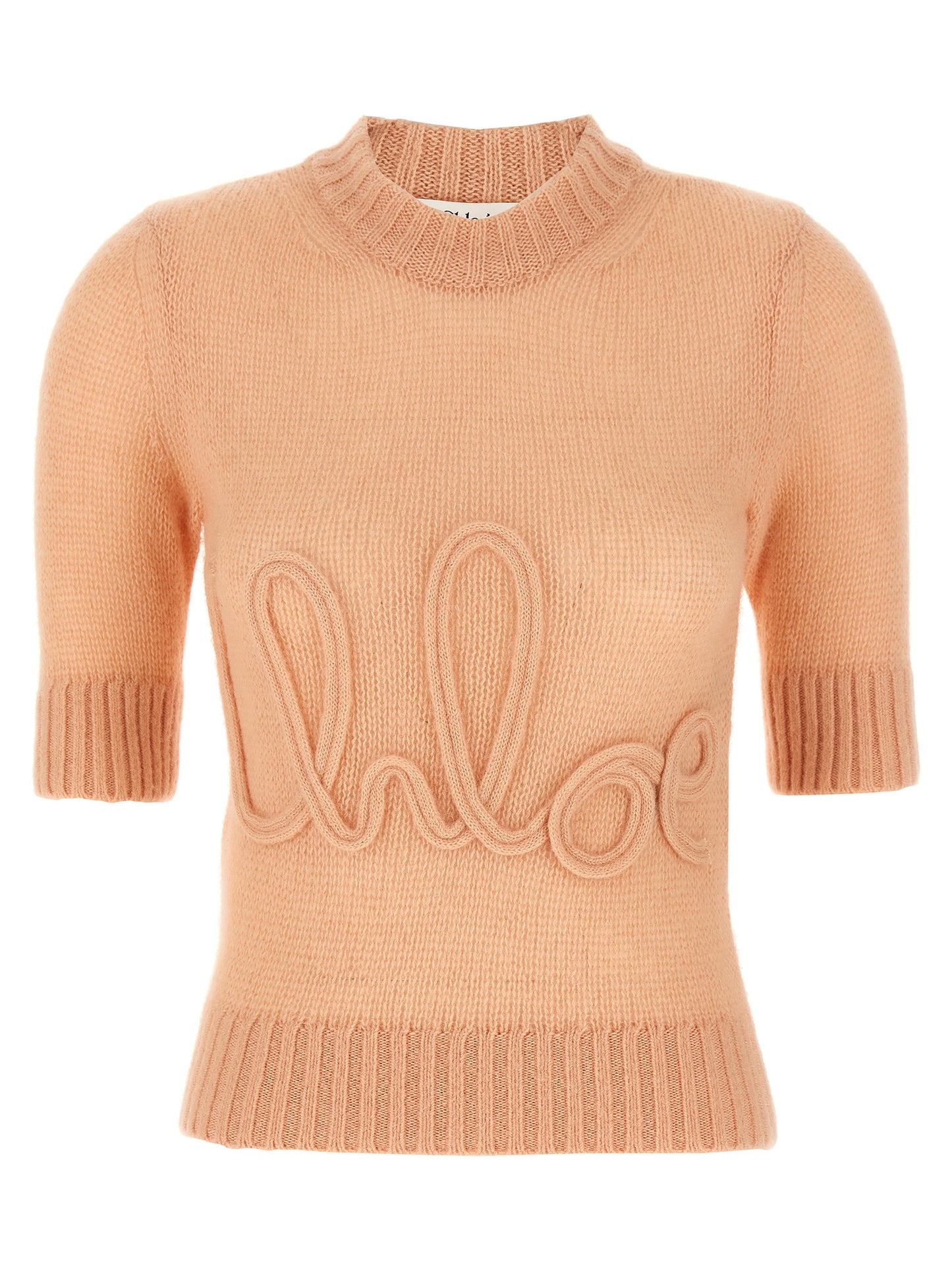 Logo embroidery sweater Sweater, cardigans