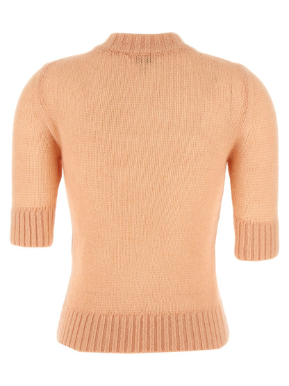 Logo embroidery sweater Sweater, cardigans