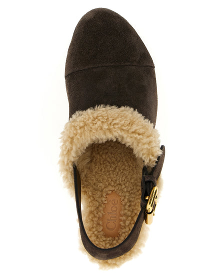 'Jeannette' clogs Wedges