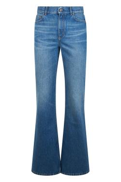Chloé Elephant leg jeans in cotton