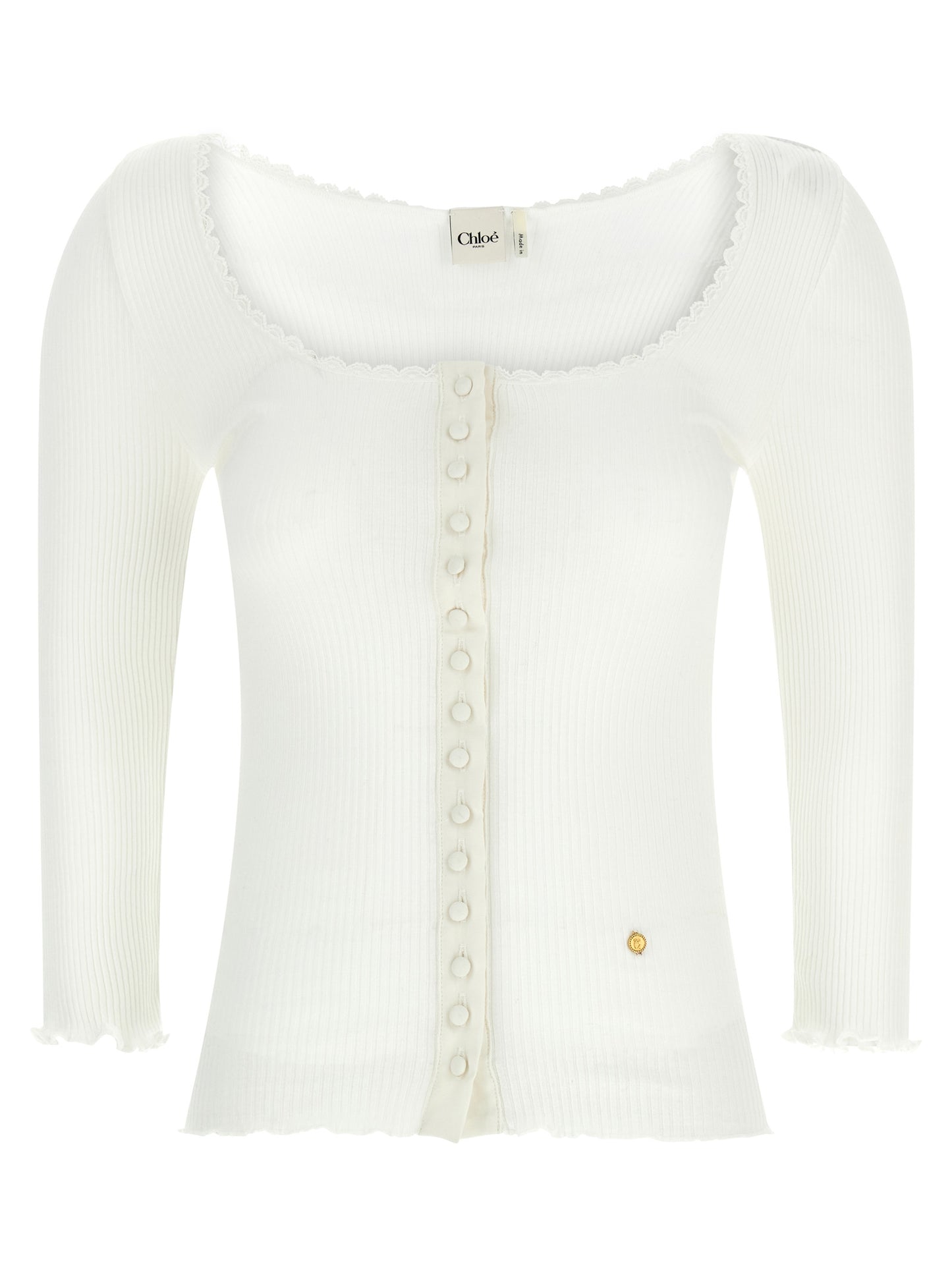 Mini ruffled cardigan Sweater, cardigans