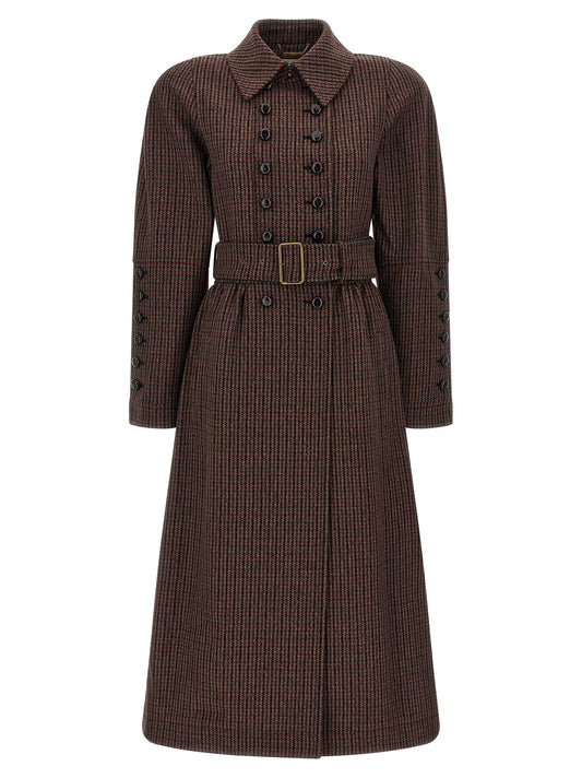 Double-breasted coat Coats, trench coats