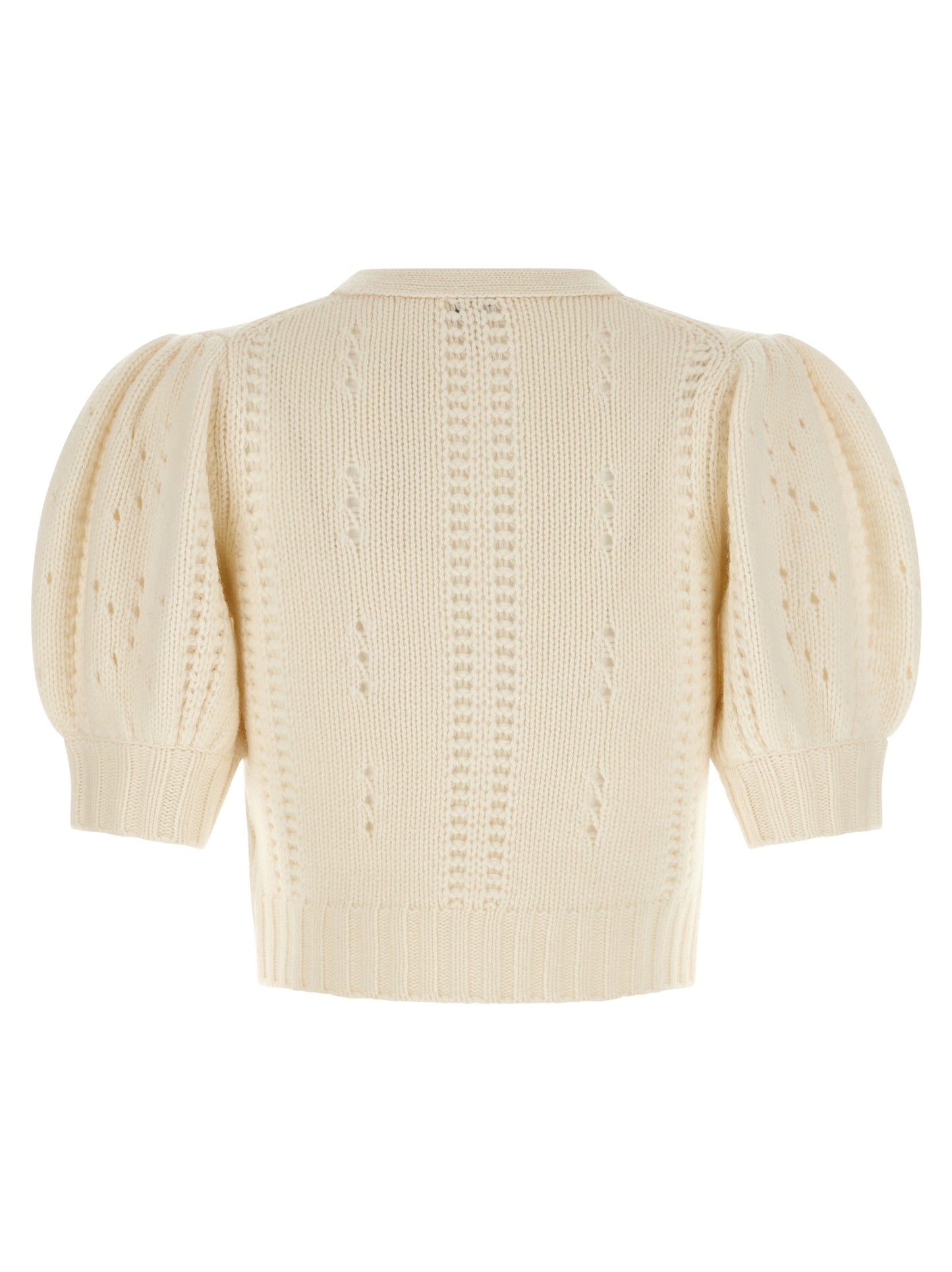 Jacquard logo cardigan Sweater, cardigans