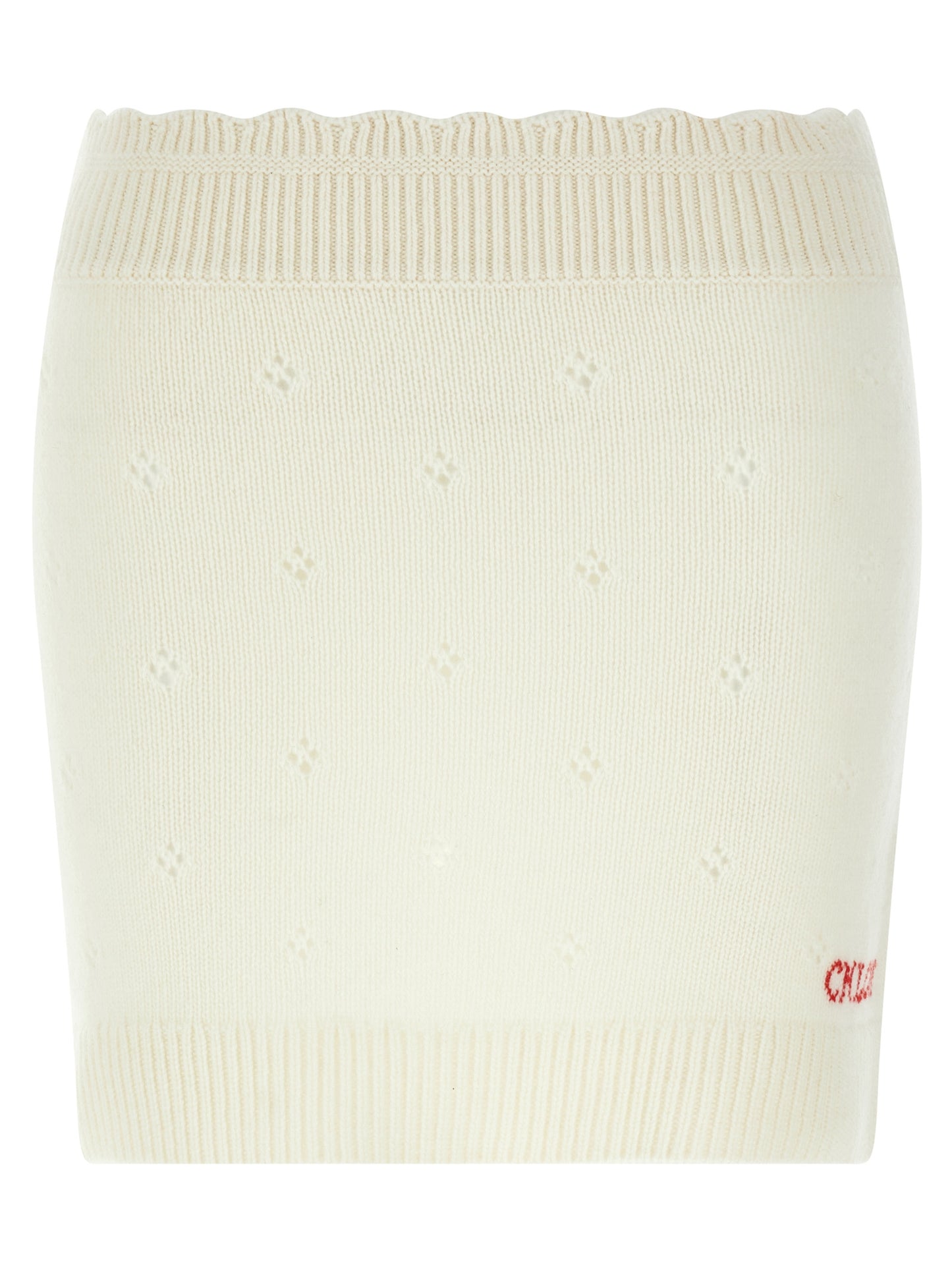 Jacquard logo skirt Skirts