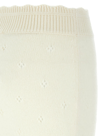 Jacquard logo skirt Skirts