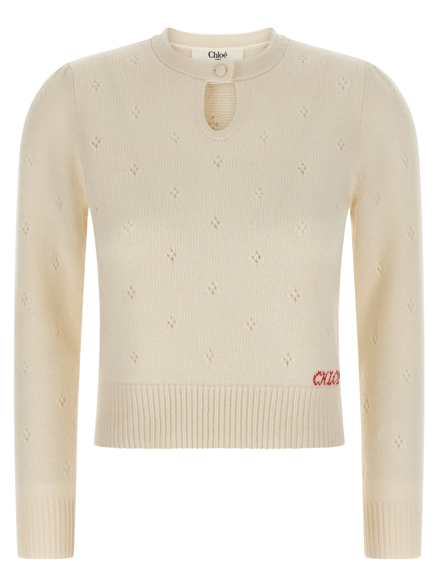 Jacquard logo sweater Sweater, cardigans