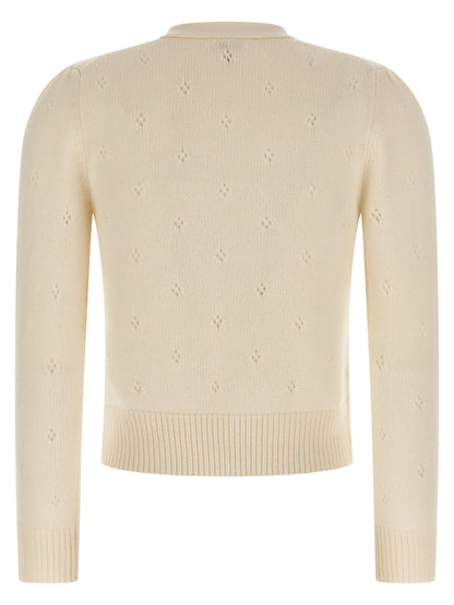 Jacquard logo sweater Sweater, cardigans