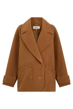 Chloé Oversized double-breasted coat