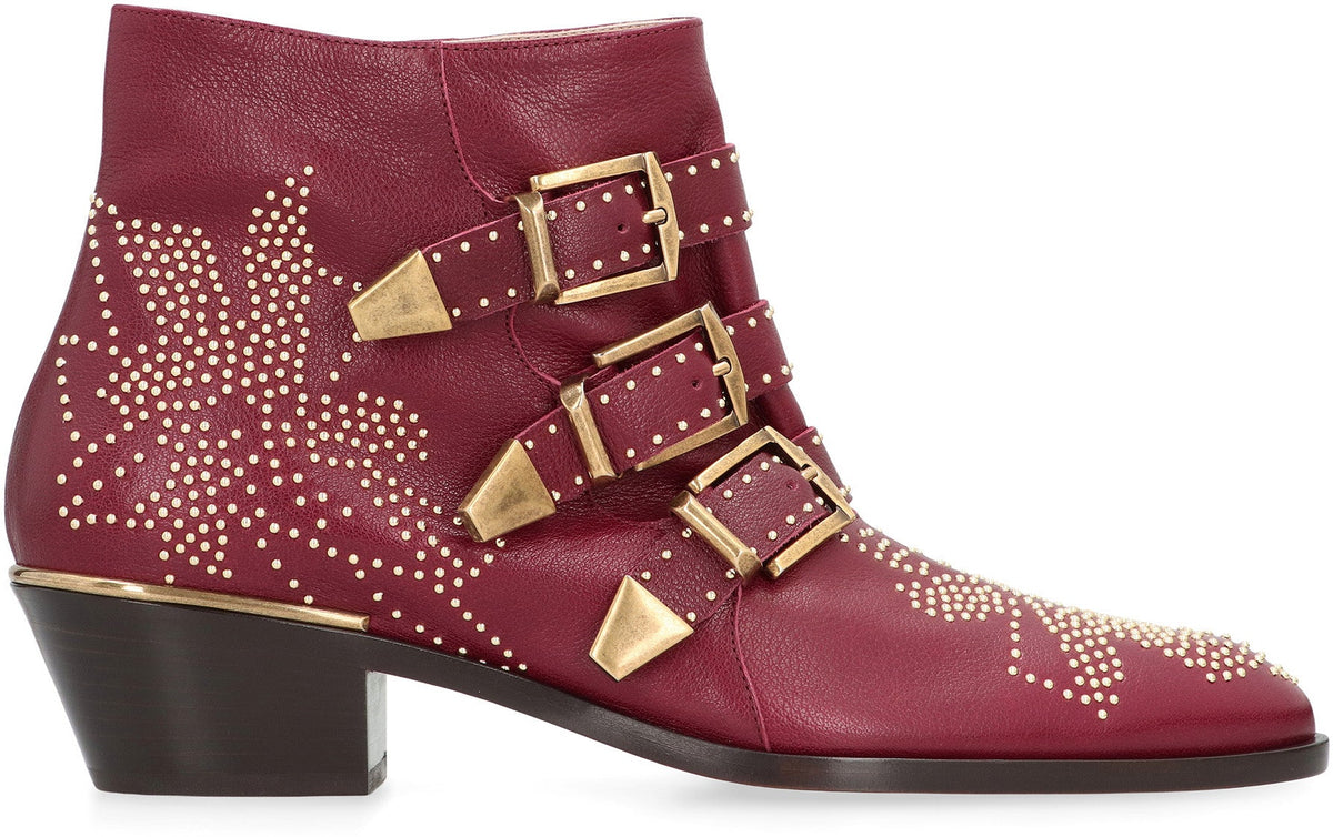 Chloé Susanna ankle boots in leather